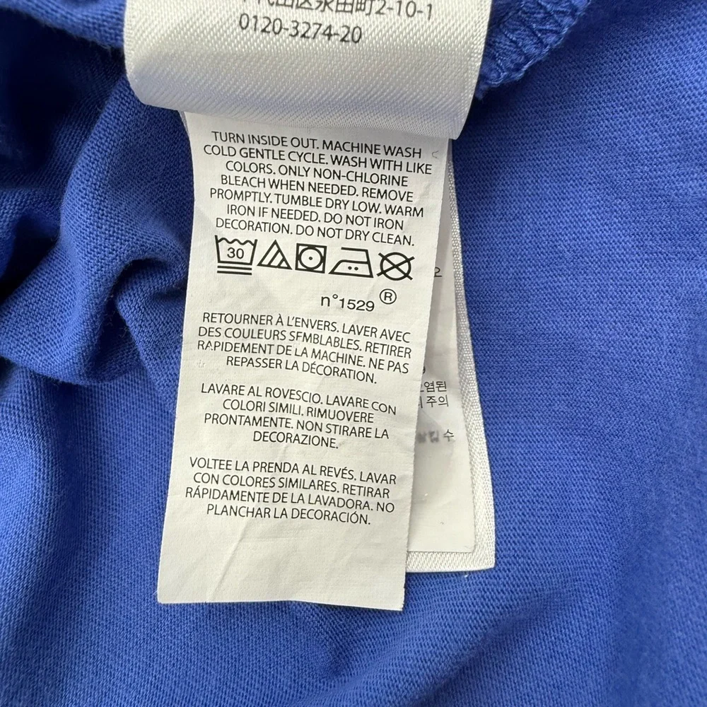 Polo Ralph Lauren Big Logo Graphic T Shirt Mens XXL Blue - Picture 6 of 10